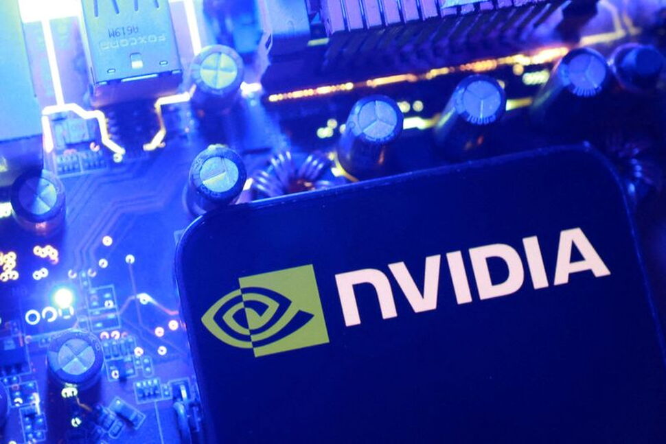 Nvidia corporate logo representing the reported investment in Lancium