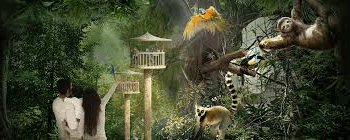 Family exploring indoor attractions in Dubai during summer